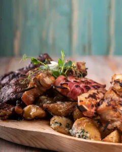 Chipsuri de casă cu mozzarella, cheddar și sosul casei